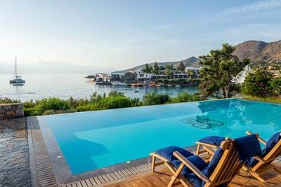 Mediterranean Villas Front Sea View with Private Pool - Exterior