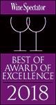 Best of Award of Excellence Wine Spectator 2018