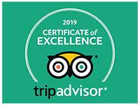 Tripadvisor Certificate of Excellence 2019