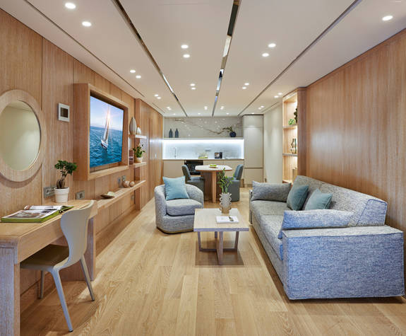 Elounda Bay Palace SEA BREEZE BUNGALOW SUITE SEA VIEW PRIVATE POOL 0640 KITCHEN