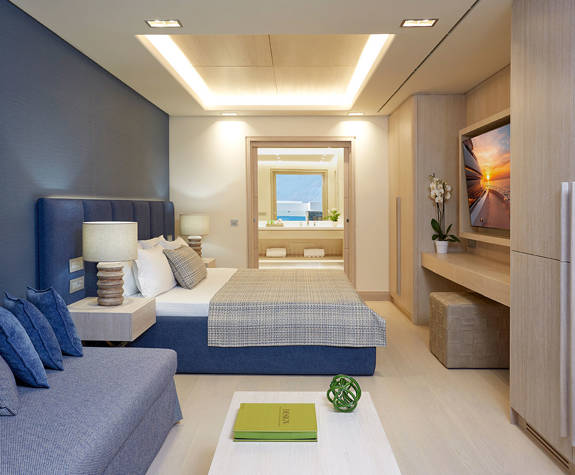 Elounda Bay Palace SEA WHISPER VILLA SEA VIEW 0718 BEDROOM