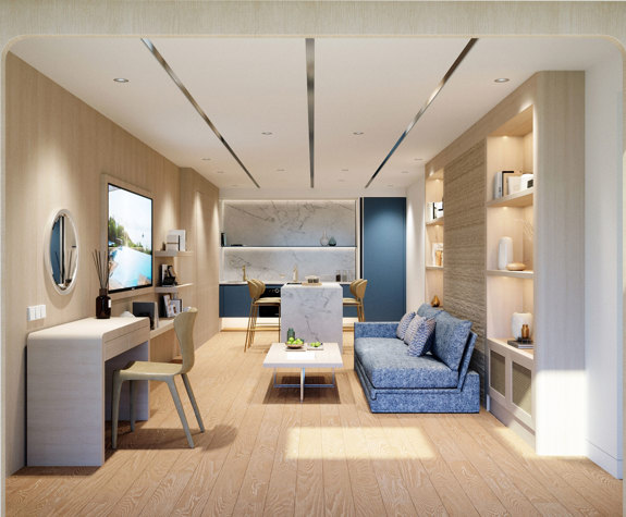 Elounda Bay Palace Hotel Living 1