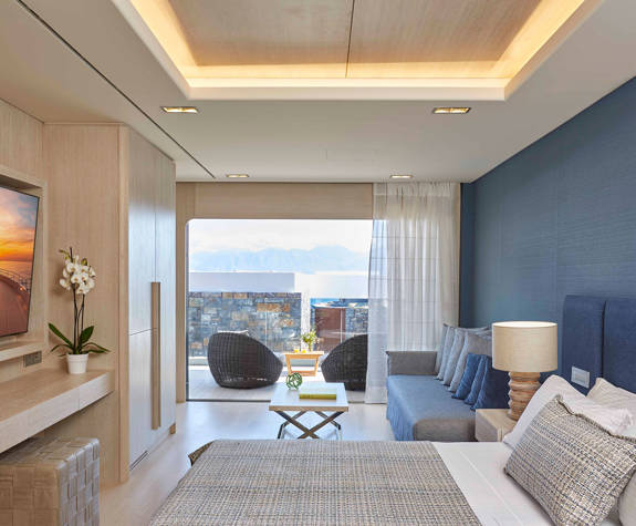 Elounda Bay Palace SEA WHISPER VILLA SEA VIEW V0707 BEDROOM