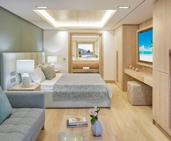 Elounda Bay Palace SEA BREEZE BUNGALOW SUITE SEA VIEW PRIVATE POOL 0658 BEDROOM