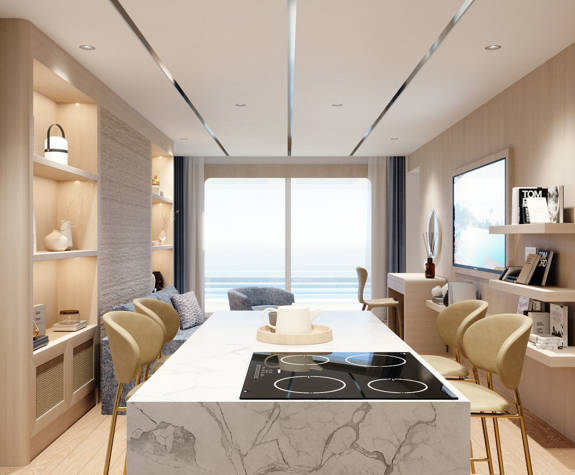 Elounda Bay Palace Hotel Living 3