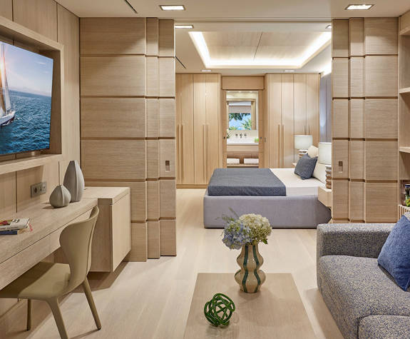 Elounda Bay Palace SEA WHISPER BUNGALOW SUITE SEA 0910 BEDROOM SLIDING DOOR